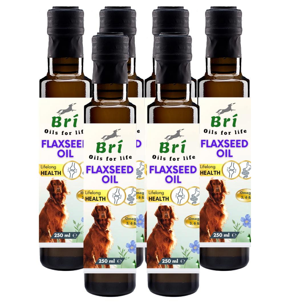 BRI - OMEGA Premium Flax ( Linseed) Oil - 6 x 250Mls (E153NNL02113)